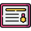 Certificate icon 64x64