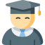 Graduate icon 64x64
