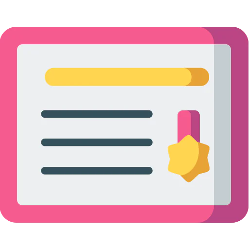 Certificate icon
