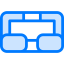 Swimming pool glasses icon 64x64