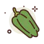 Green pepper Ikona 64x64