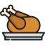 Roast chicken アイコン 64x64