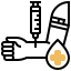 Blood test icon 64x64
