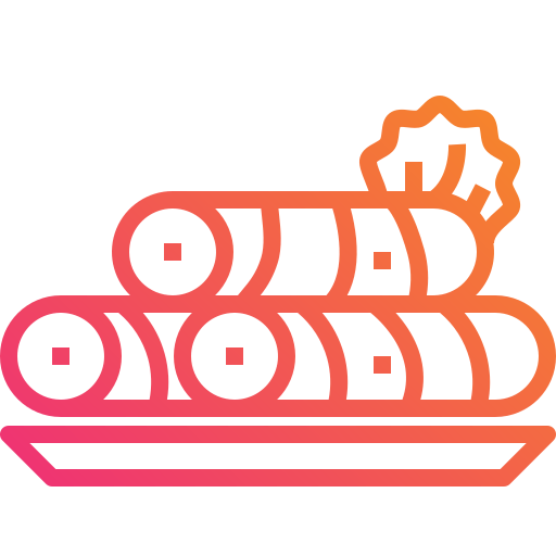 Spring rolls icon
