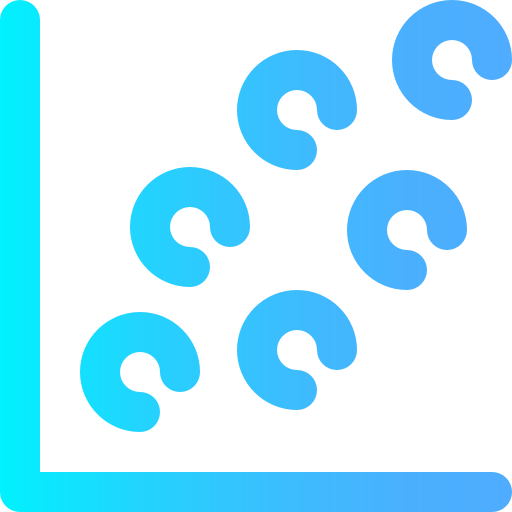 Scatter plot icon