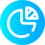 Pie chart icon 64x64