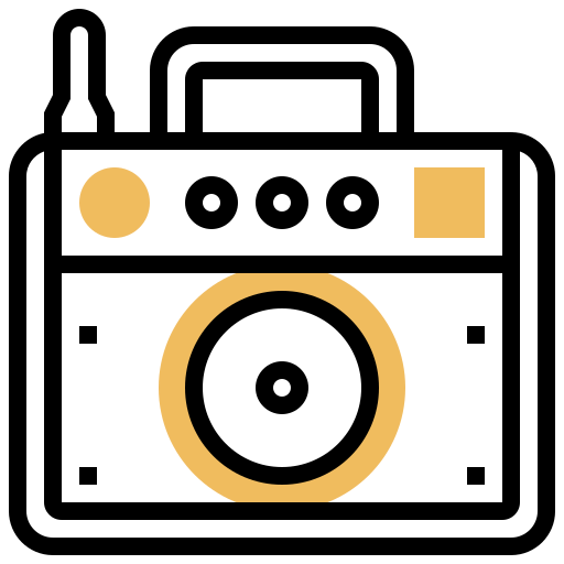 Amplifier box icon