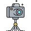 Camera tripod ícone 64x64