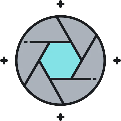 Camera shutter Symbol