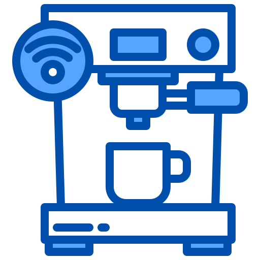 Coffee machine icon