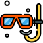 Diving mask icon 64x64