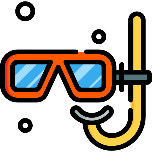 Diving mask icon