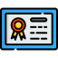 Certificate icon 64x64