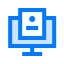 Computer art icon 64x64