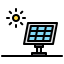 Solar cell 图标 64x64
