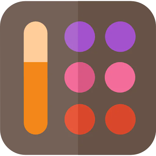 Eye shadow icon