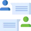 Chat bubble icon 64x64
