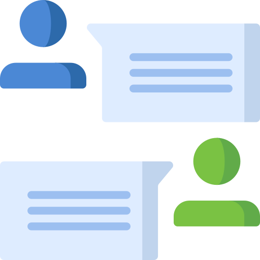 Chat bubble icon