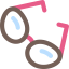 Cat eye glasses アイコン 64x64