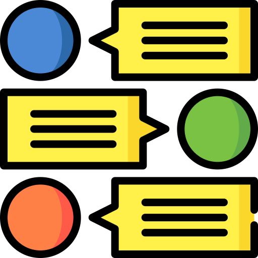 Chat bubble icon