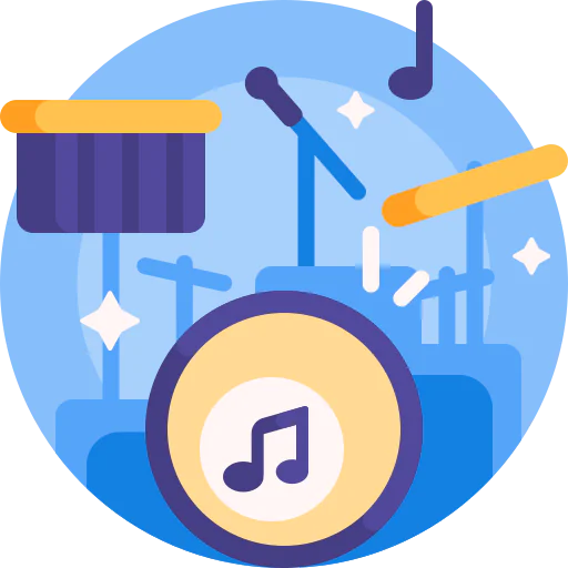 Drum set icon