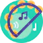 Tambourine icon 64x64
