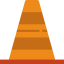 Traffic cone icon 64x64