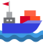 Oil tanker icon 64x64