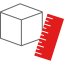 Ruler icon 64x64