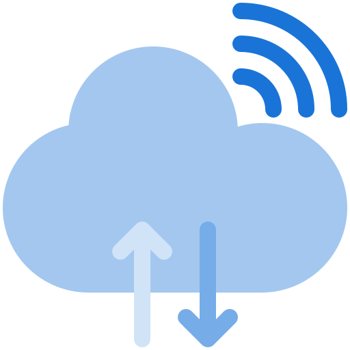 Cloud storage icon