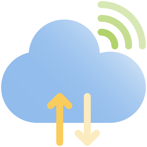 Cloud storage icon