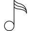Big Music Note icon 64x64