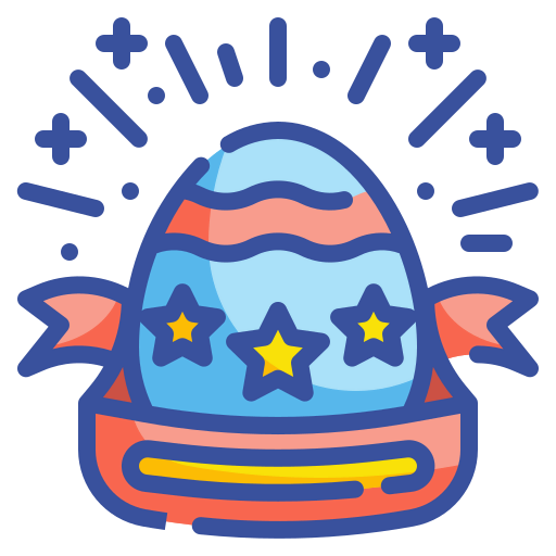 Happy easter icon