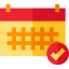 Weekly calendar 图标 64x64