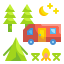 Camping icon 64x64