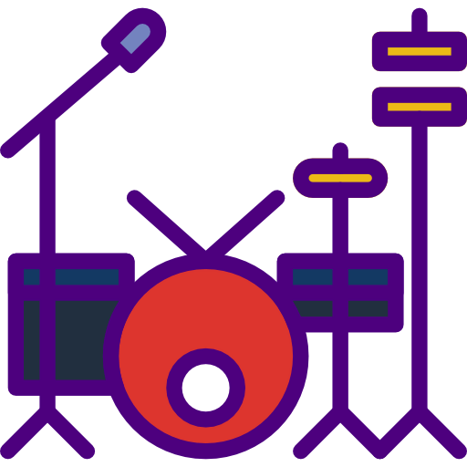 Drum set icon