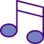 Musical note icon 64x64