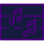Musical notes icon 64x64