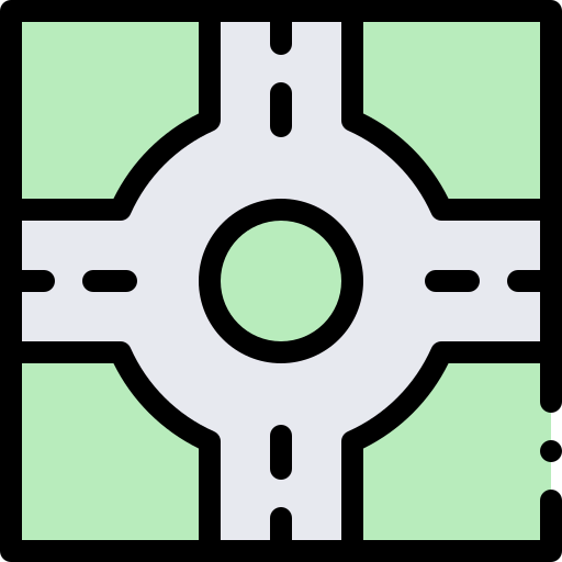Roundabout icon