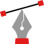 Pen tool ícono 64x64