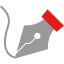 Pen tool ícono 64x64