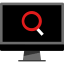 Magnifying glass Symbol 64x64
