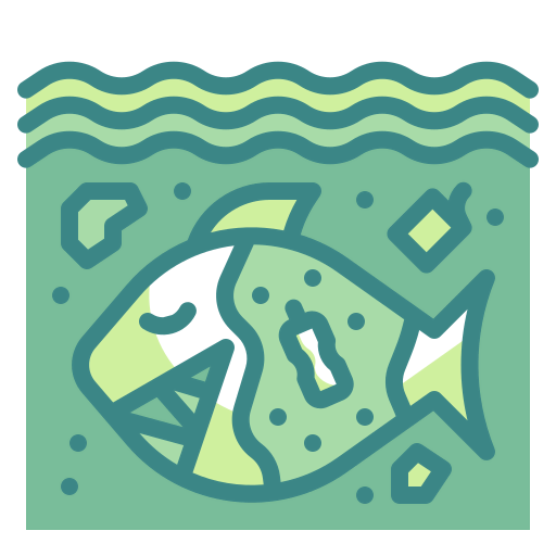 Micro plastic icon