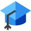 Mortarboard icon 64x64