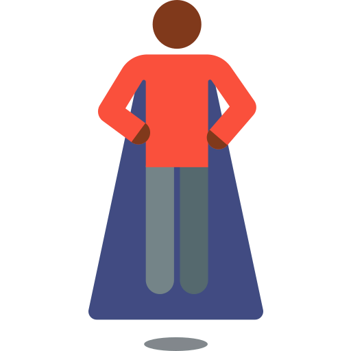 Superhero icon