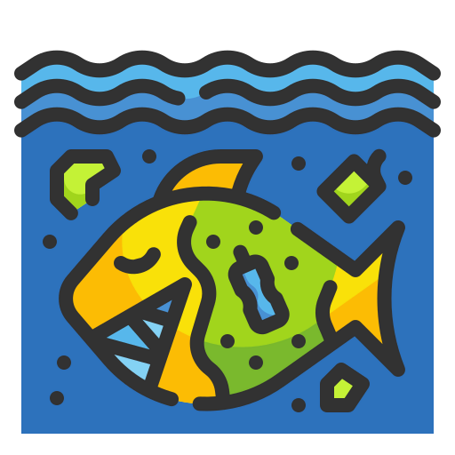 Micro plastic icon