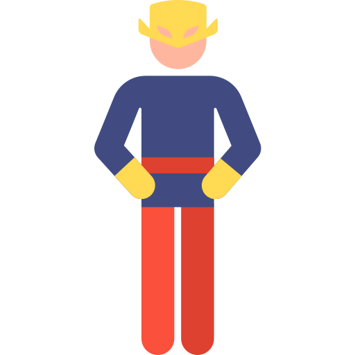 Superhero icon