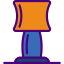 Bedroom lamp icon 64x64