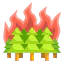 Forest fire icône 64x64