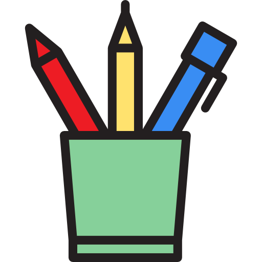 Pencil case icon